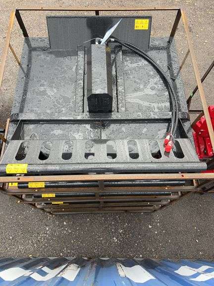 2025 Mower King SSRC - 77" Heavy Duty Skid Steer Brush Cutter w/ Direct Drive Hydraulic Motor image