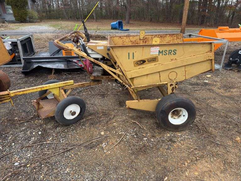 Deck Pony Hydraulic Lifting Cart Buggy w/ 9HP Honda