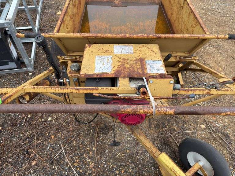 Deck Pony Hydraulic Lifting Cart Buggy w/ 9HP Honda