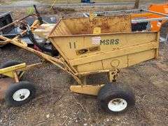 Deck Pony Hydraulic Lifting Cart Buggy w/ 9HP Honda