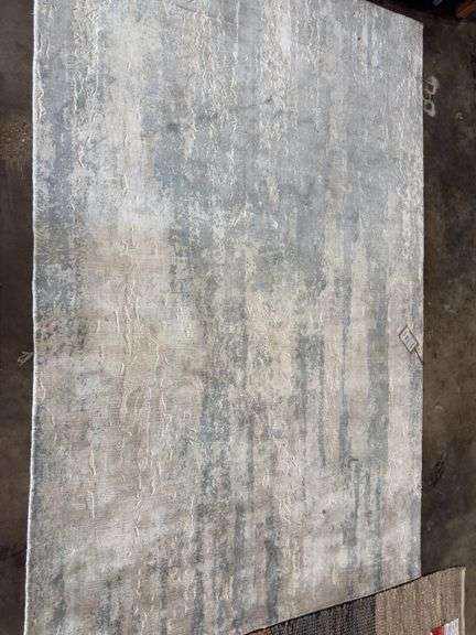 Formations Rug Viscose 6x9 Blue/Gray/Tan