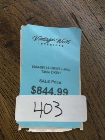 Hooker Lamp Table DKW1