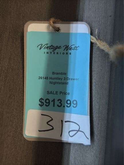 Huntley 3 draw nightstand