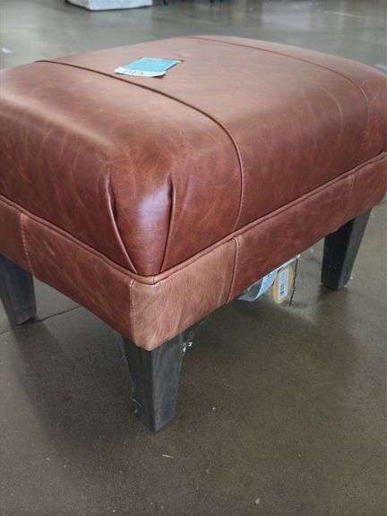 Ottoman Leather Vacchetta Walnut