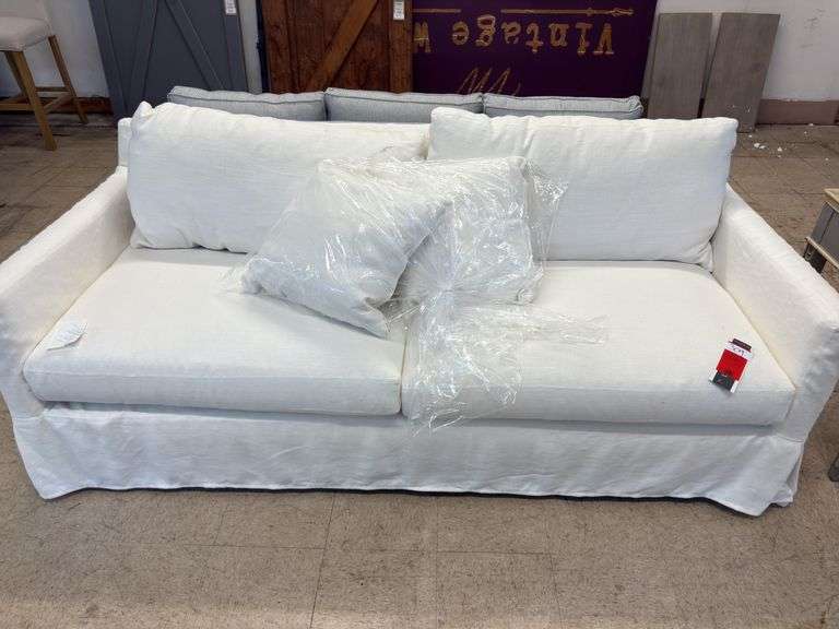 Mebane slipcover sofa 85x41x36 Gari oyster image