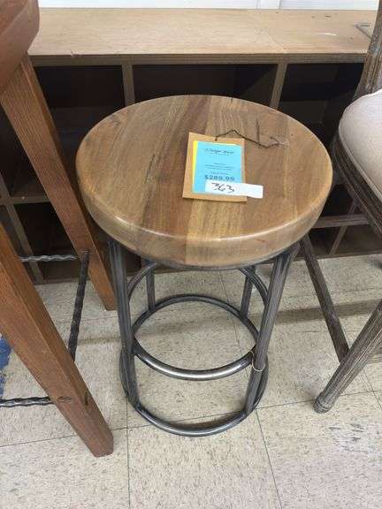 Indigo counter stool