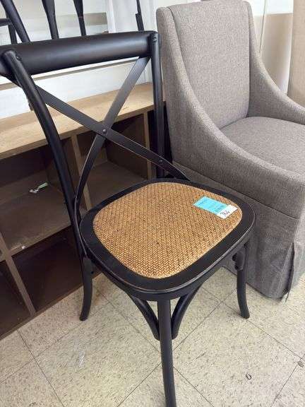 Bentwood side chair black image