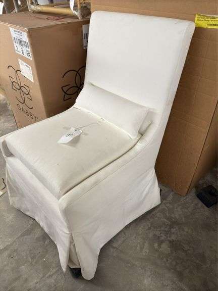 2 Anders slipcover dining chair image