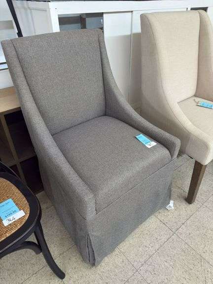 Townsend catered din/chair 24x25x37 silver lining image