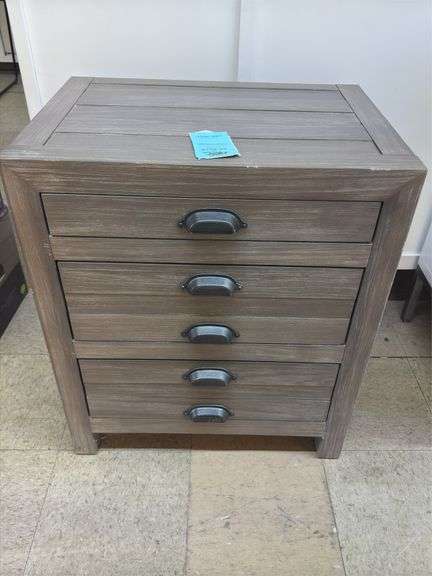 Gilmore nightstand 24x17x28 greystone finish image