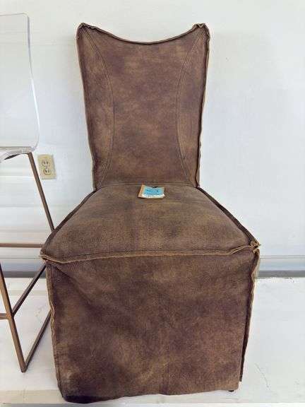 Delroy Armless Cognac Chair image