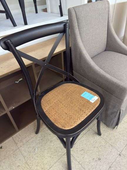 Bentwood side chair black