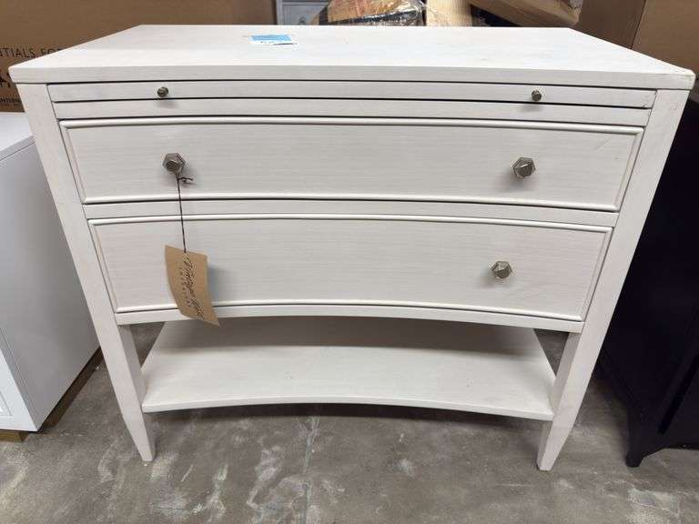 Getaway nightstand/ sea oat finish  30Wx18Dx30H