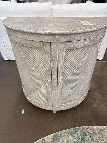 Gabby Home Chelsea Demilune Accent Chest 35x18x35 image