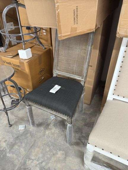 2 square Maxwell side chair w/ cane mesh image