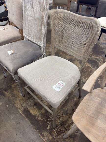 Natural Gray Bisque Fabric Chair image
