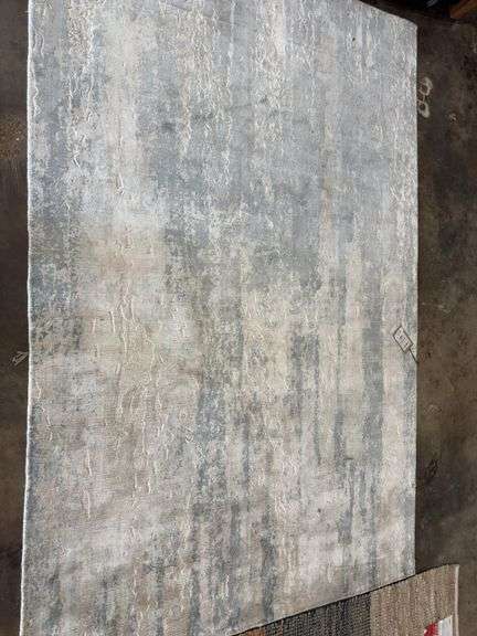 Formations Rug Viscose 6x9 Blue/Gray/Tan image