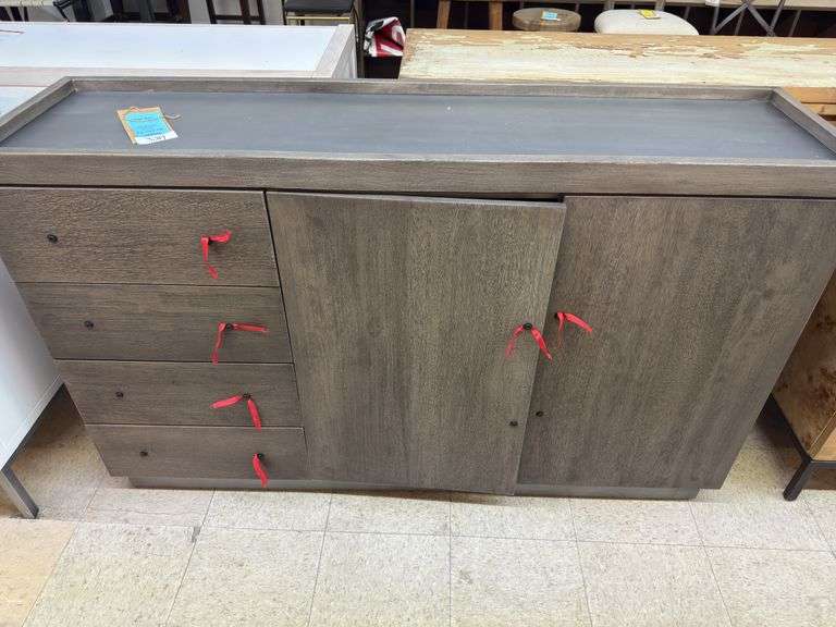 Palermo credenza 60x16x36 antq greige image