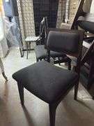 7 Black Rios Roasted Coffee w/ Black Cushions - 20x21x35
