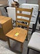 Slat back side chair