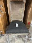 2 square Maxwell side chair w/ cane mesh
