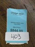 Hooker Lamp Table DKW1