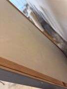 STD grey standard barn boor w/ handle grey