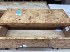 Marc 3draw chest 40x16x38 natural burl