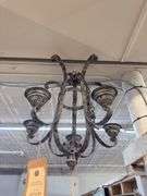 Metal chandelier