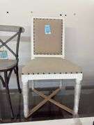 Iron wood X-back chair Greyson