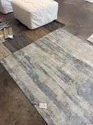 Formations Rug Viscose 6x9 Blue/Gray/Tan