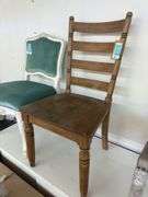 Slat back side chair