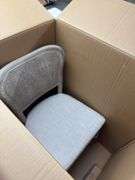 2 Cela dinning chair gray oak