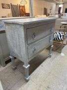 Gys 2 draw accent chest 34x16x34greyson