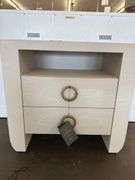 Sherie Nightstand 32x17x30 Cerused White