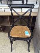 Bentwood side chair black