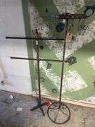 Bicycle Wheel Coat Racks