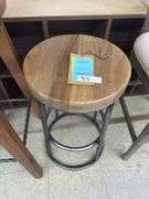 Indigo counter stool