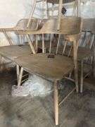 5 revelation light brown dining chair