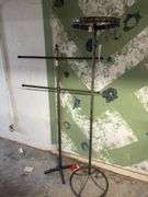 Bicycle Wheel Coat Racks