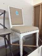 Iron wood X-back chair Greyson