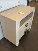 Sherie Nightstand 32x17x30 Cerused White
