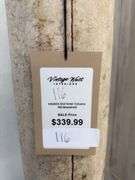(2) Old Hotel Column Whitewashed