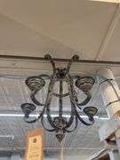 Metal chandelier