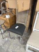 2 square Maxwell side chair w/ cane mesh