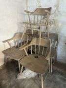 5 revelation light brown dining chair