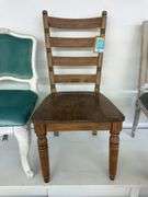 Slat back side chair