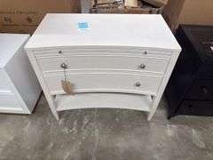 Getaway nightstand/ sea oat finish  30Wx18Dx30H