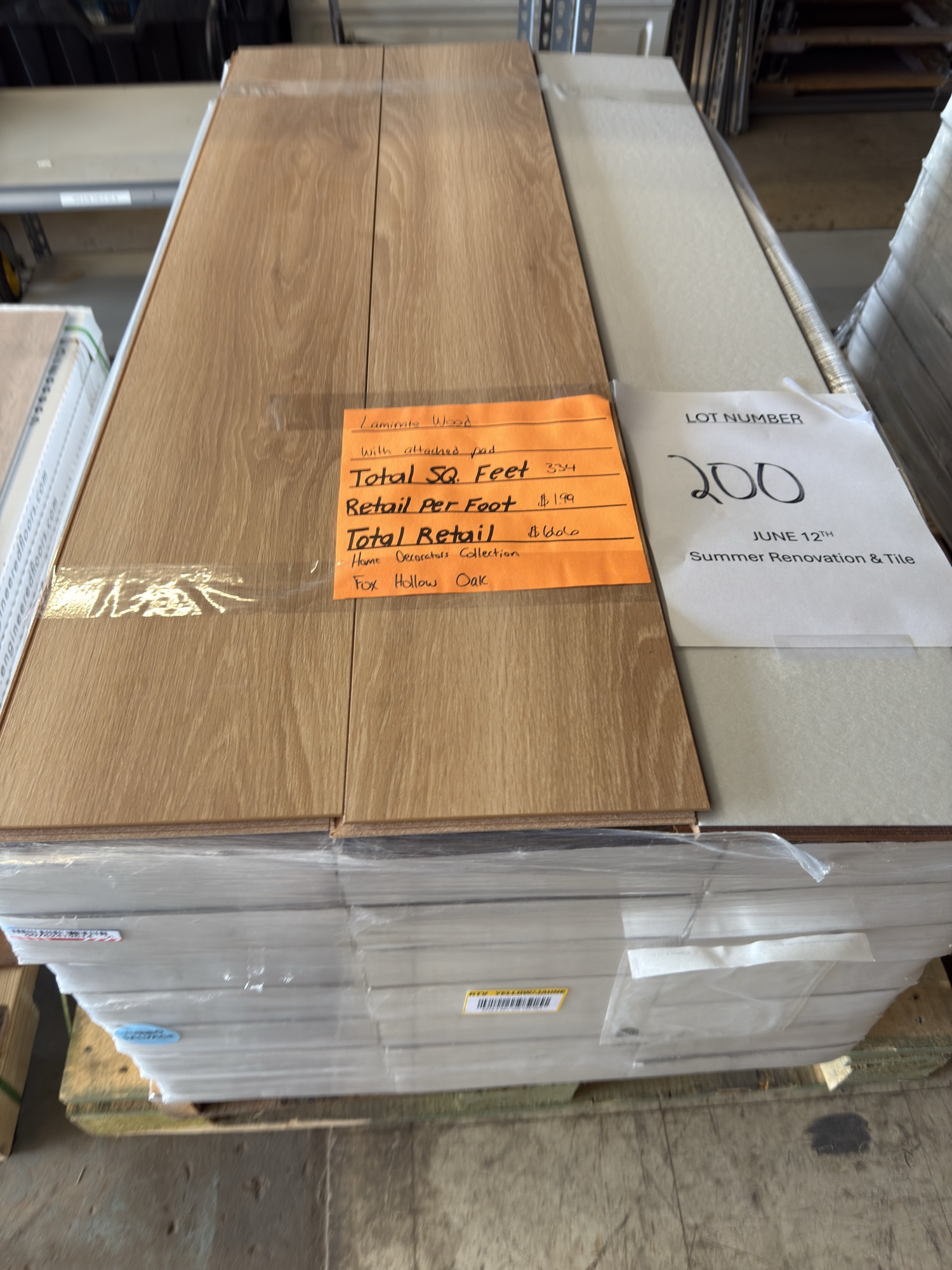 Summer Lumber, Flooring & Tile Auction featured photo 89