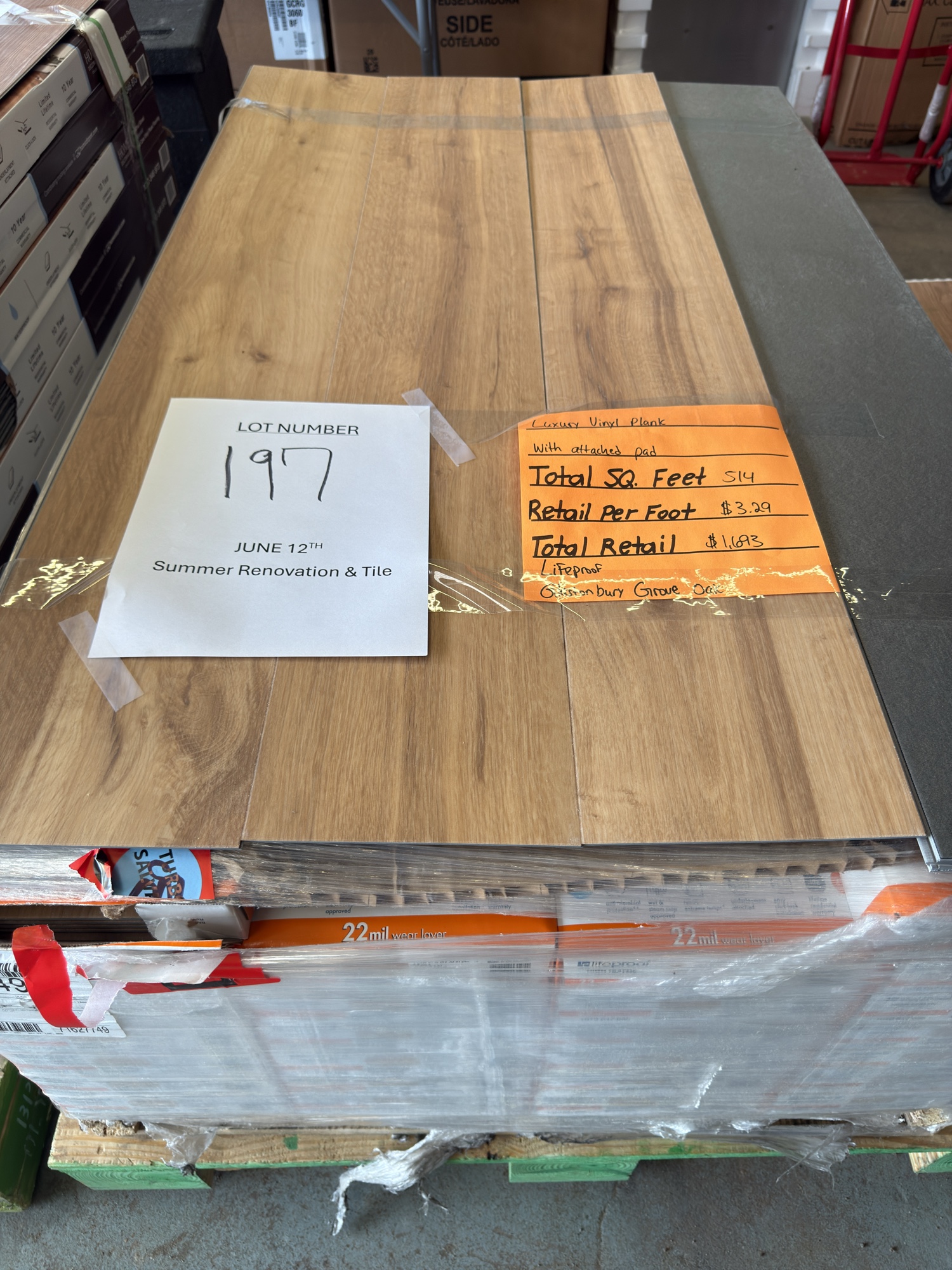 Summer Lumber, Flooring & Tile Auction featured photo 86